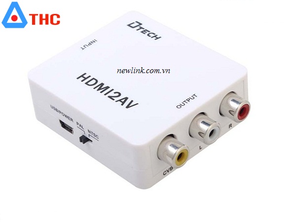 Thông tin bộ chuyển đổi HDMI to AV (Dtech)